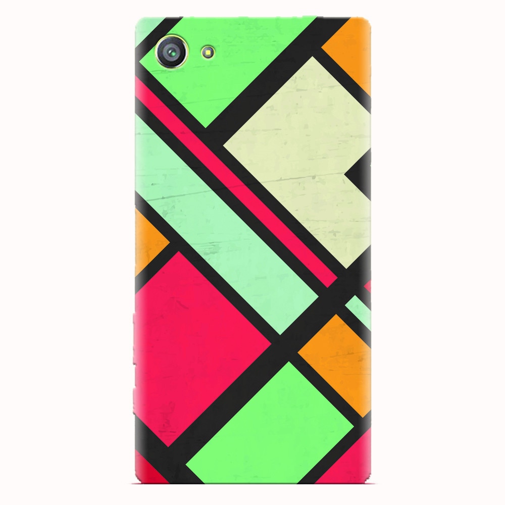 Husa silicon pentru Sony Xperia Z5 Compact, Retro Grunge