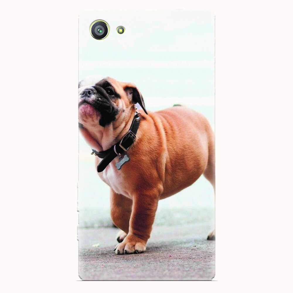 Husa silicon pentru Sony Xperia Z5 Compact, Little Dog Puppy Animal