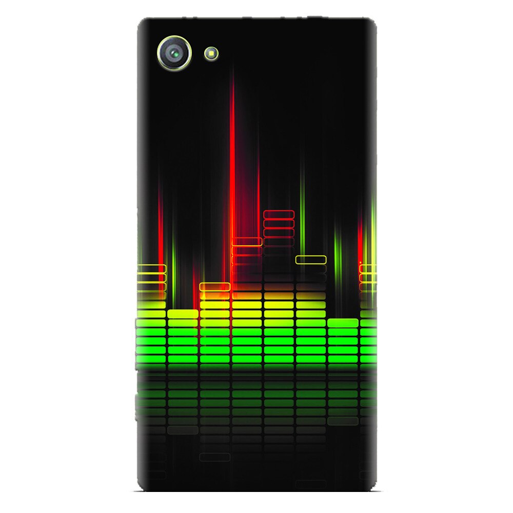 Husa silicon pentru Sony Xperia Z1 Mini, Abstract Dj Sound System