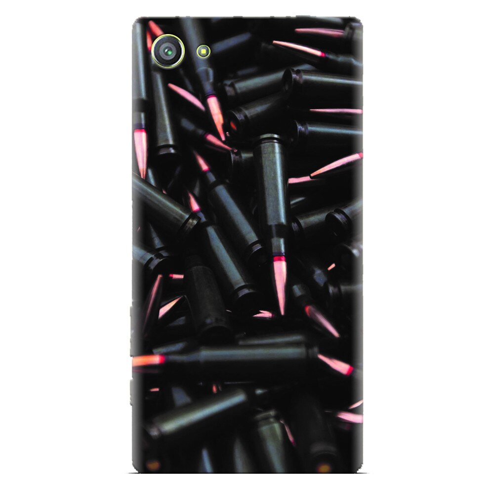 Husa silicon pentru Sony Xperia Z2 Mini, Ammunition Bullets