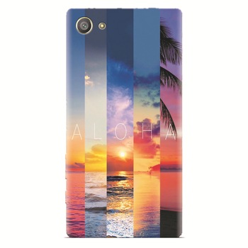 Husa silicon pentru Sony Xperia Z2 Mini, Aloha Summer Stripes Husa silicon pentru Sony Xperia Z2 Mini, Aloha Summer Stripes