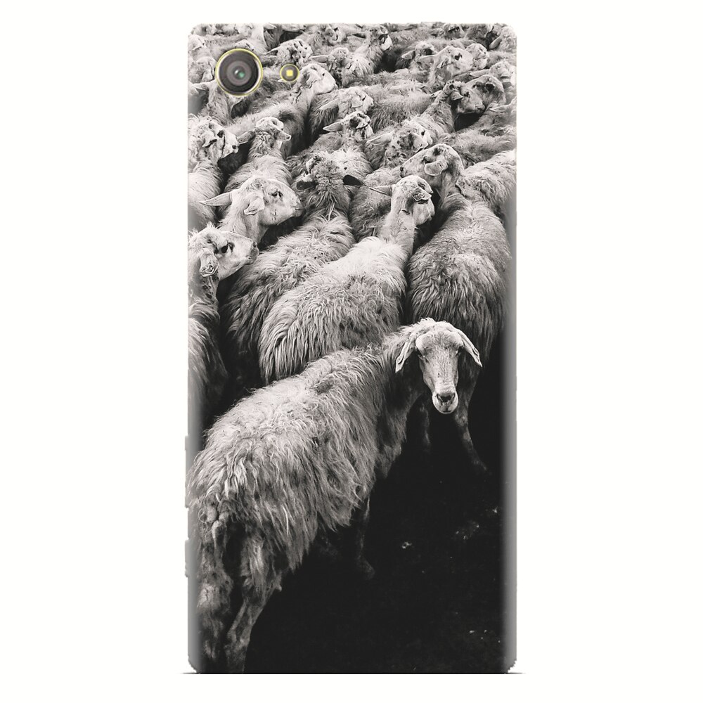 Husa silicon pentru Sony Xperia Z2 Mini, Sheep