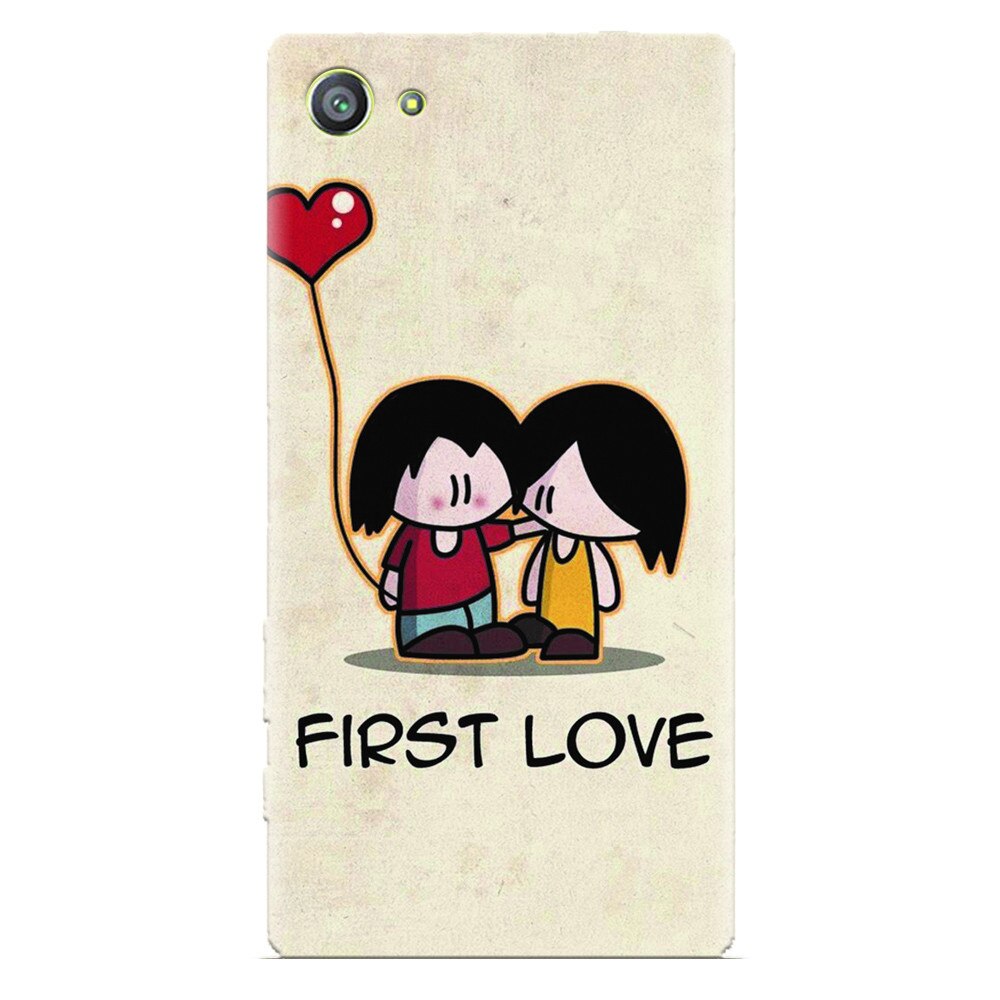 Husa silicon pentru Sony Xperia Z2 Mini, First Love Great Lock Screen