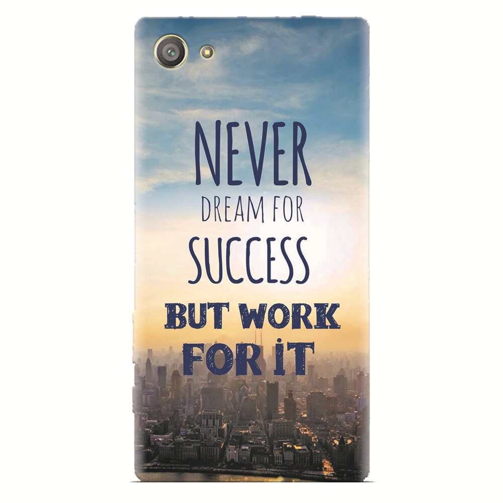 Husa silicon pentru Sony Xperia Z2 Mini, Never Dream