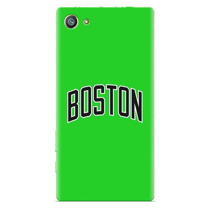 Husa silicon pentru Sony Xperia Z1 Mini, NBA Boston Celtics