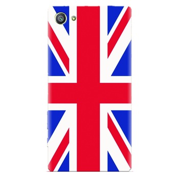 Husa silicon pentru Sony Xperia Z2 Mini, UK Flag Illustration Husa silicon pentru Sony Xperia Z2 Mini, UK Flag Illustration