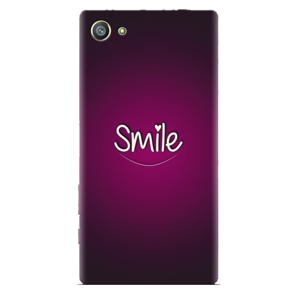 Husa silicon pentru Sony Xperia Z2 Mini, Smile Love