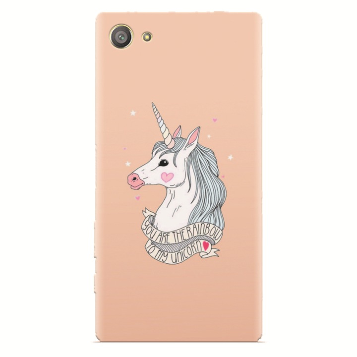 Силиконов кейс за Sony Xperia Z2 Mini, Cute Rose Gold