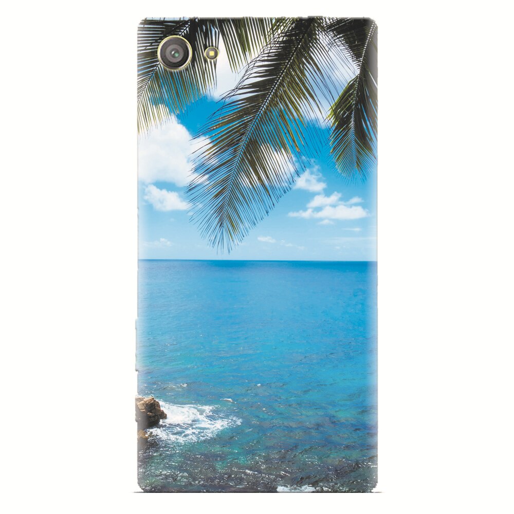 Husa silicon pentru Sony Xperia Z2 Mini, Coastline