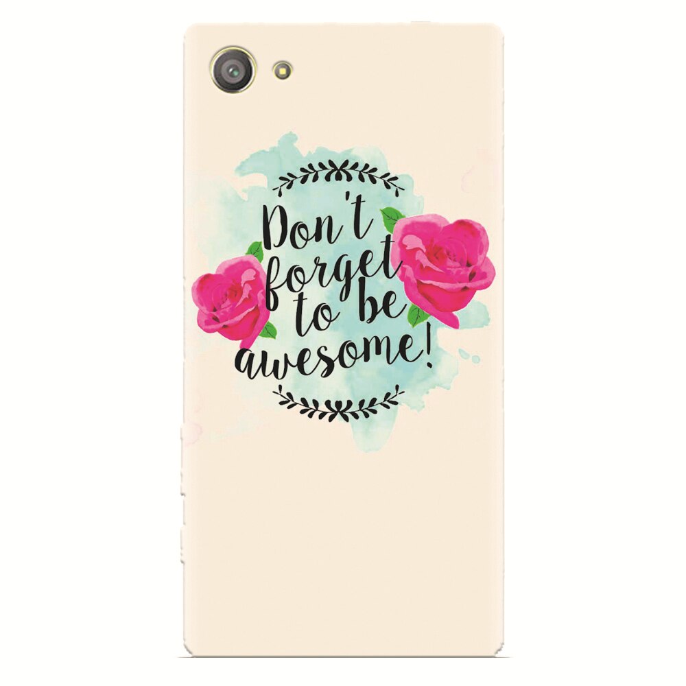 Husa silicon pentru Sony Xperia Z2 Mini, Dont Forget