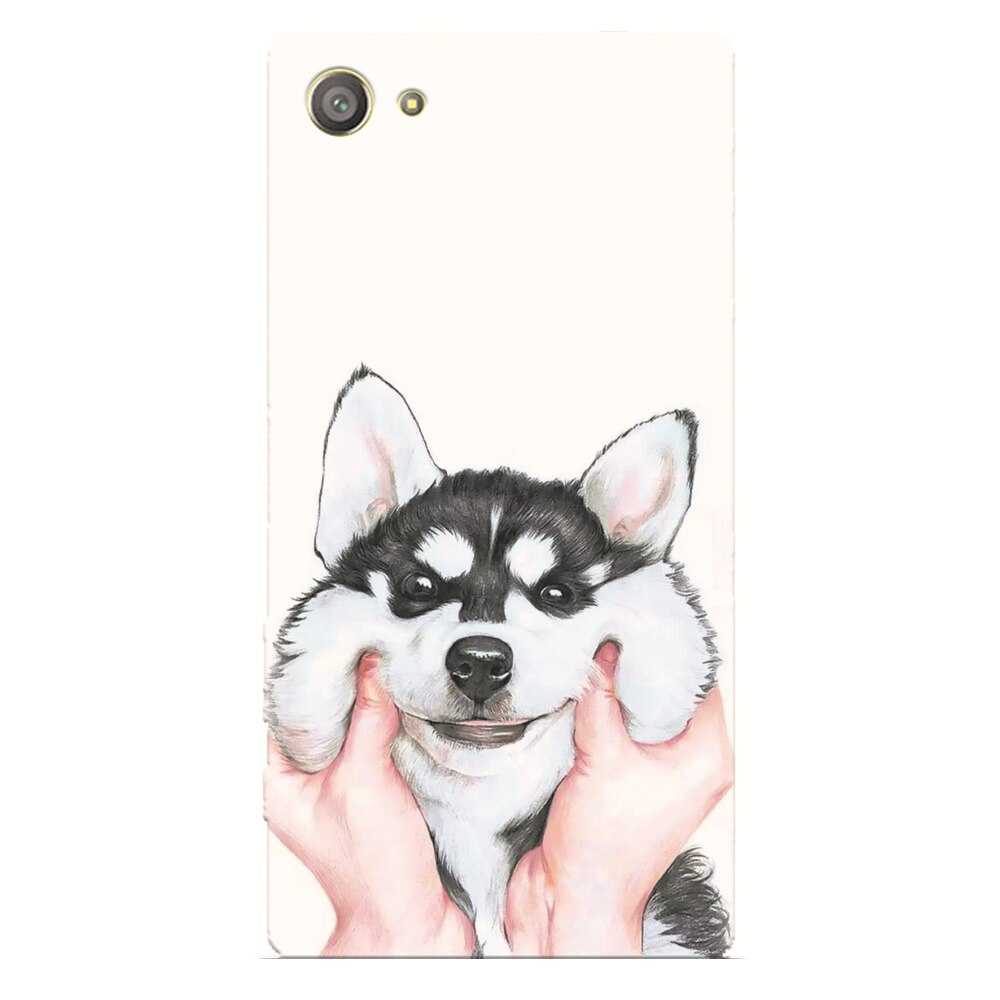 Husa silicon pentru Sony Xperia Z2 Mini, Cute Dog.