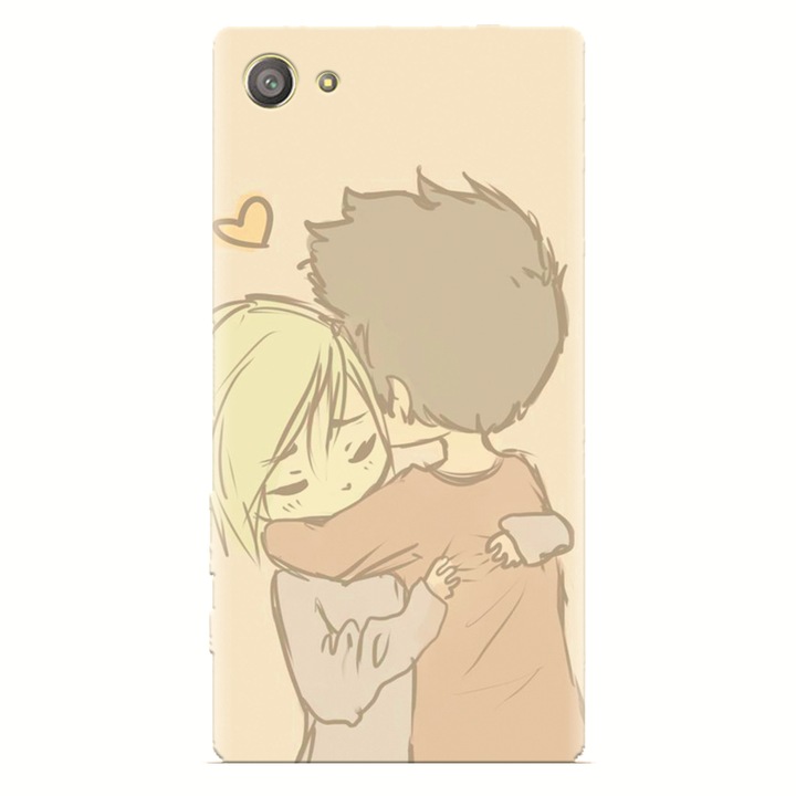 Силиконов калъф за Sony Xperia Z2 Mini, Couple Hug