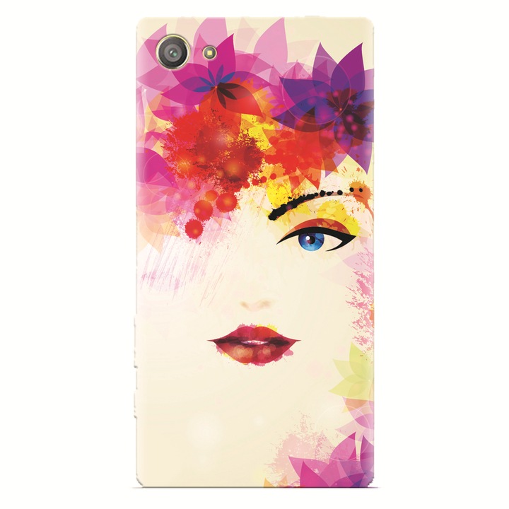 Силиконов кейс за Sony Xperia Z2 Mini, Pretty Face