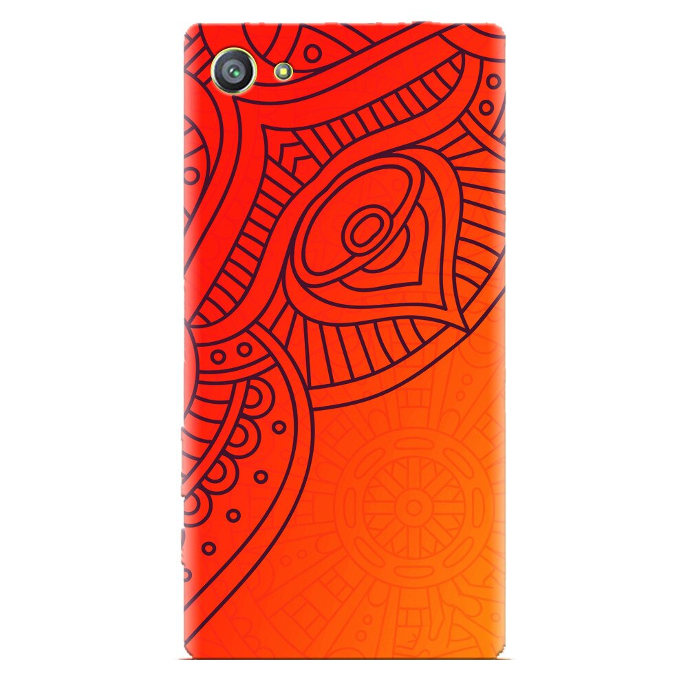 Husa silicon pentru Sony Xperia Z2 Mini, Indian Design