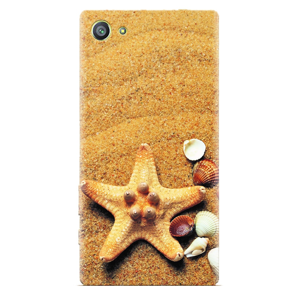 Husa silicon pentru Sony Xperia Z2 Mini, Sea Shells