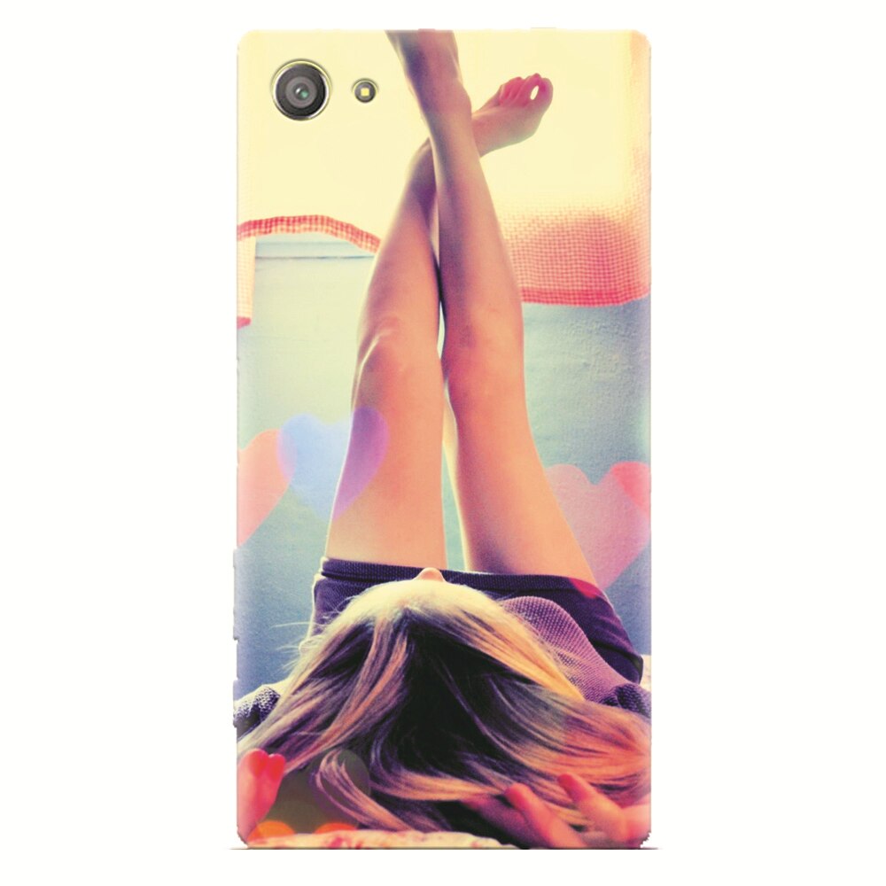 Husa silicon pentru Sony Xperia Z2 Mini, Relax Girl