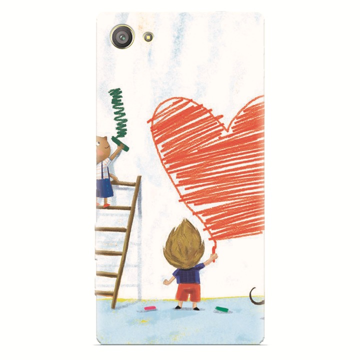 Силиконов кейс за Sony Xperia Z2 Mini, I Love You Creatures