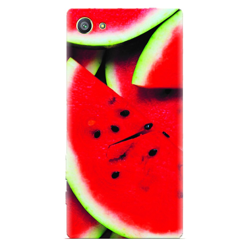 Husa silicon pentru Sony Xperia Z2 Mini, S Of Watermelon Slice