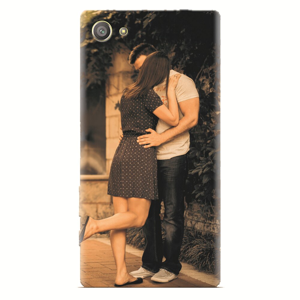 Husa silicon pentru Sony Xperia Z2 Mini, Couple Kiss