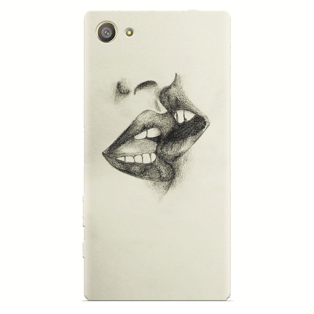 Husa silicon pentru Sony Xperia Z2 Mini, Kiss