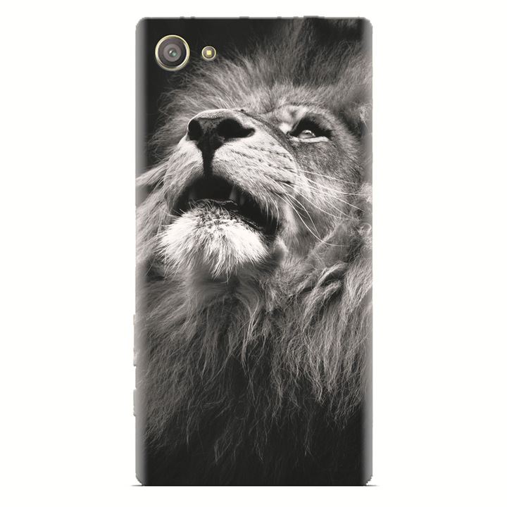Силиконов кейс за Sony Xperia Z2 Mini, Majestic Lion Portrait