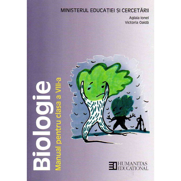 Biologie manual pentru clasa a VIII-a, autor Aglaia Ionel
