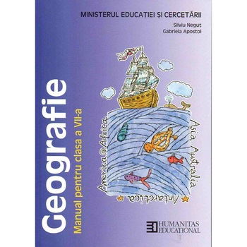 Geografie manual pentru clasa a VII-a, autor Silviu Negut Geografie manual pentru clasa a VII-a, autor Silviu Negut