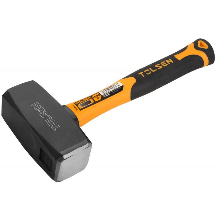 Formában kovácsolt szénacél kalapácsfej 5 kg