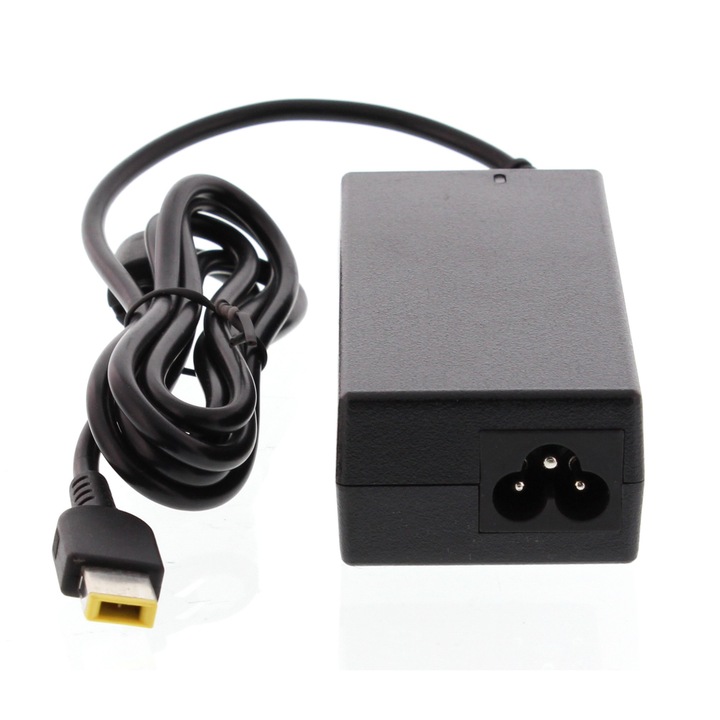 IBM/Lenovo laptop hálózati adapter, 20V 3.25A 65W, négyzet alakú csatlakozóval, Well