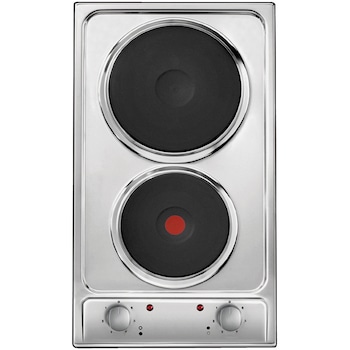 Plita incorporabila Candy CDE32/1X, Electric, 2 zone de gatit, 29 cm, Inox Plita incorporabila Candy CDE32/1X, Electric, 2 zone de gatit, 29 cm, Inox