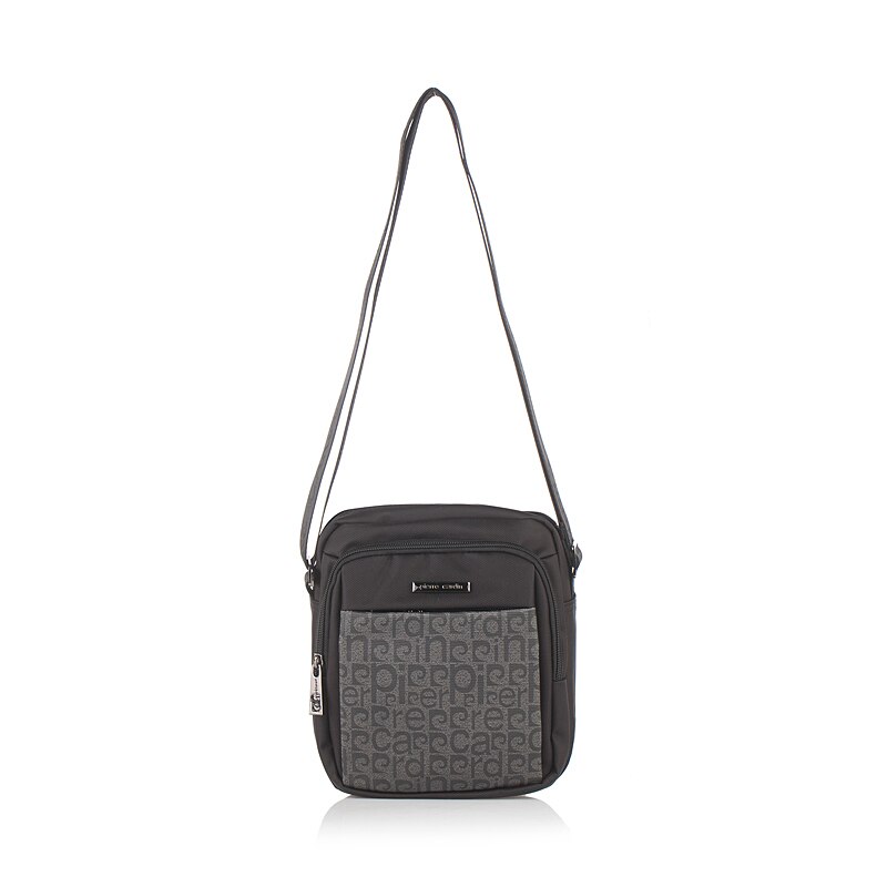 Geanta barbati Pierre Cardin PCL3151M, Negru / Gri