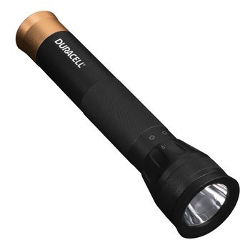 Lanterna LED Duracell Tough Fcs-10, 134 Im, 2xR14, Aluminiu, Negru Lanterna LED Duracell Tough Fcs-10, 134 Im, 2xR14, Aluminiu, Negru