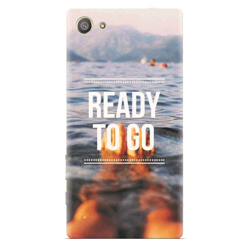 Husa silicon pentru Sony Xperia Z2 Mini, Ready To Go Swimming