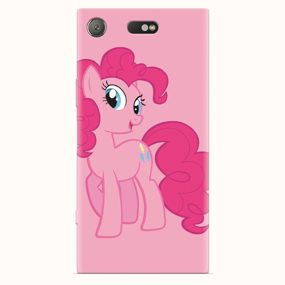 Husa silicon pentru Sony Xperia XZ1 Compact, Pinkie Pie