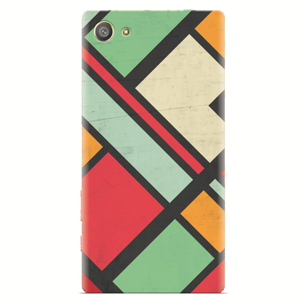 Husa silicon pentru Sony Xperia Z2 Mini, Retro Grunge
