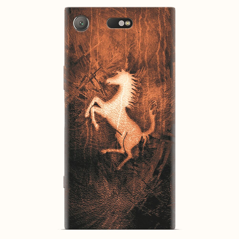 Husa silicon pentru Sony Xperia XZ1 Compact, Amazing Horse