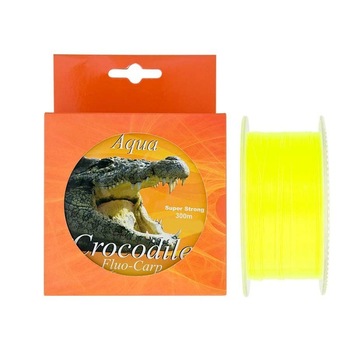 Fir Monofilament Aqua Crocodile Fluo-Carp 300M, 0.40Mm/ 25Kg Fir Monofilament Aqua Crocodile Fluo-Carp 300M, 0.40Mm/ 25Kg