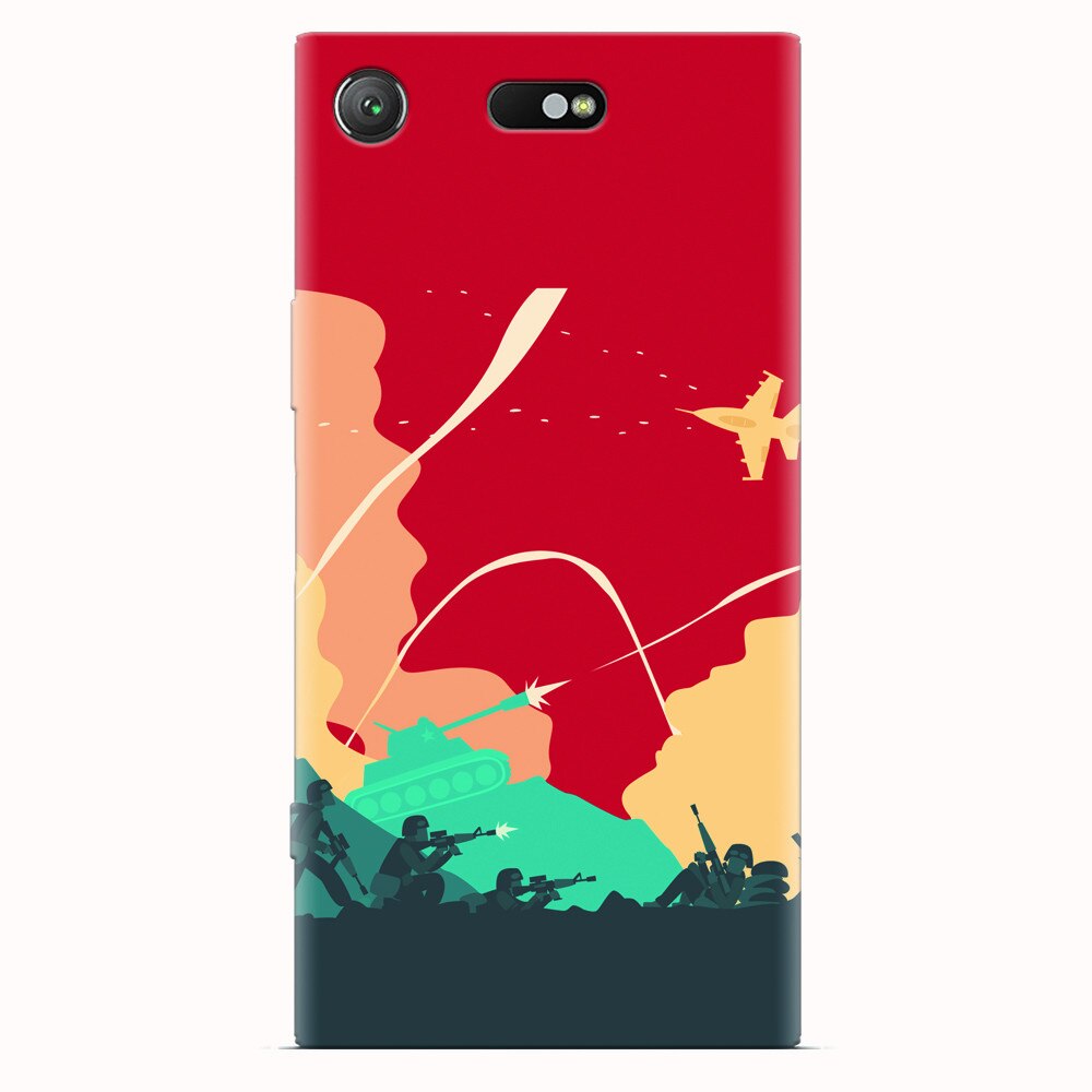 Husa silicon pentru Sony Xperia XZ1 Compact, War