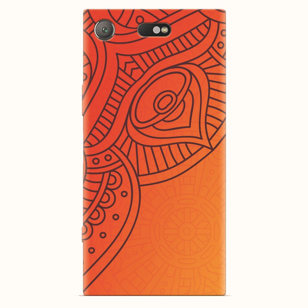 Husa silicon pentru Sony Xperia XZ1 Compact, Indian Design