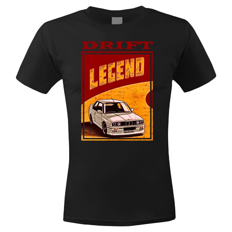 Tricou Personalizat Bmw E30 Legend, ADLER, Negru, XS