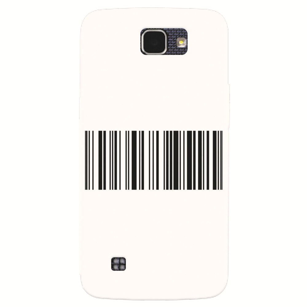 Husa silicon pentru LG K4, Bar Code