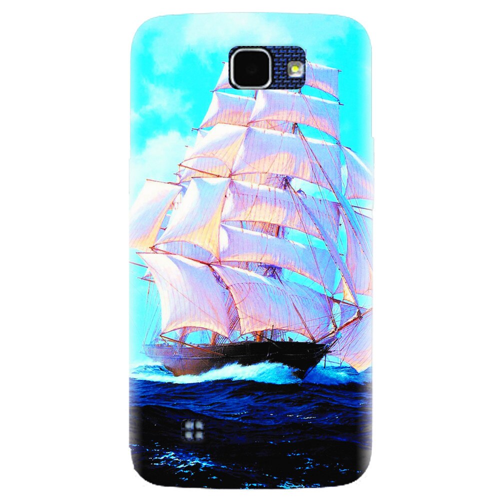 Husa silicon pentru LG K4, Attractive Art Of Ships