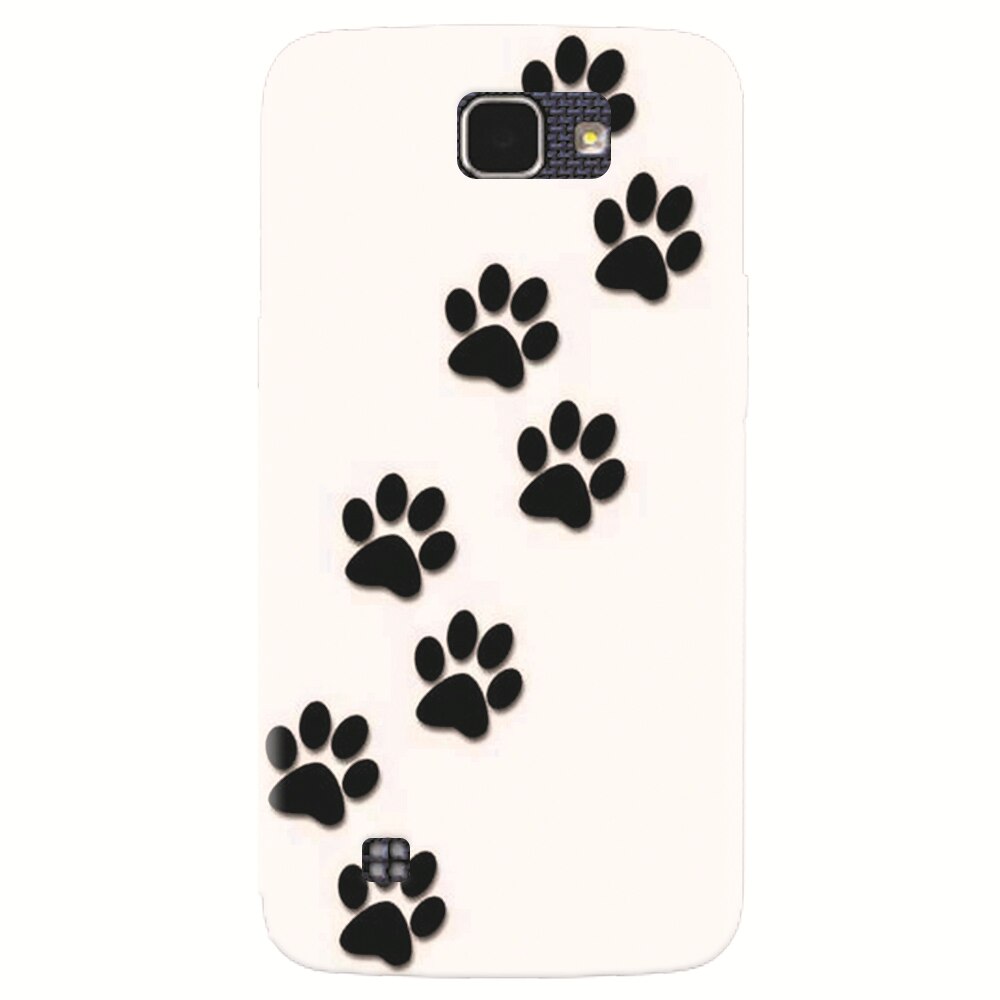 Husa silicon pentru LG K4, Dog Mark