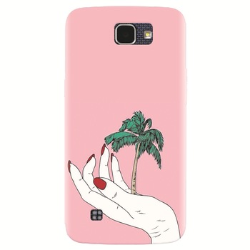 Husa silicon pentru LG K4, Palm Tree Husa silicon pentru LG K4, Palm Tree