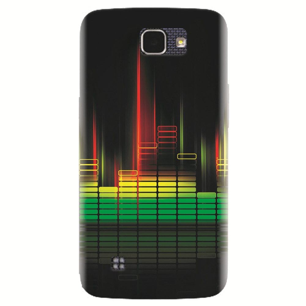 Husa silicon pentru LG K4, Abstract Dj Sound System
