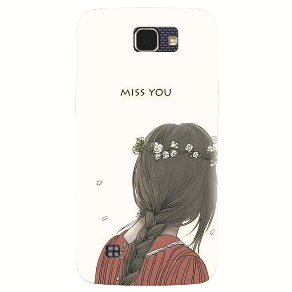 Husa silicon pentru LG K4, Miss You
