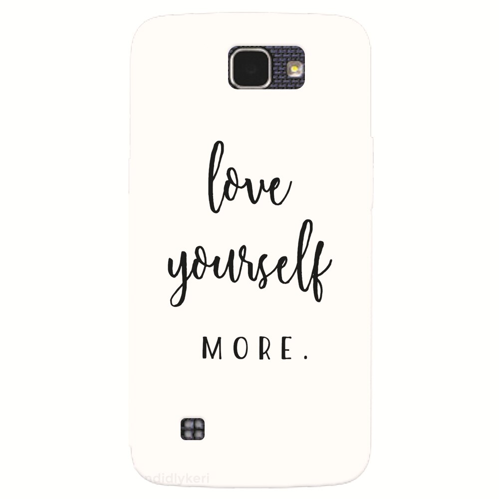 Husa silicon pentru LG K4, Love Yourself More
