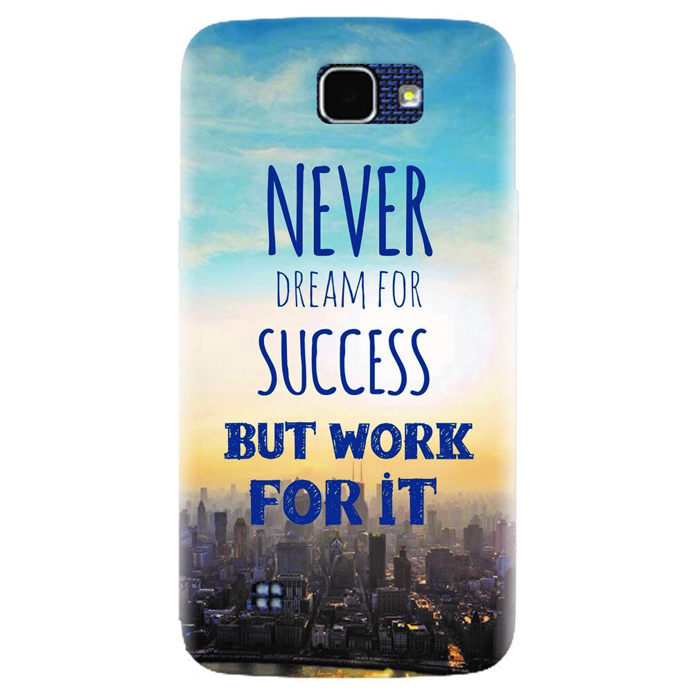 Husa silicon pentru LG K4, Never Dream