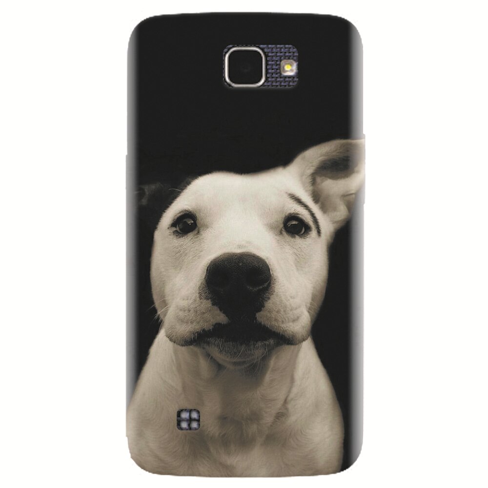 Husa silicon pentru LG K4, Funny Dog
