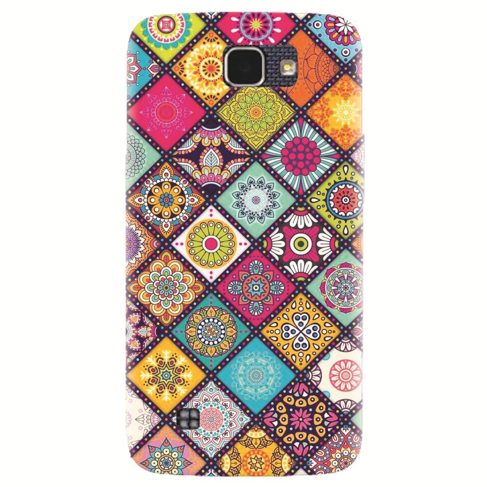 Husa silicon pentru LG K4, Mandala Pattern